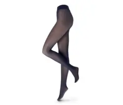 50 DEN Feinstrumpfhose in transparenter Optik, dunkelblau