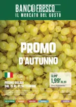 Banco Fresco Promo d'autunno - al 21.09.2026
