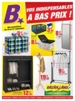 Bazarland Vos indispensables a bas prix ! - au 27.09.2026