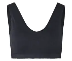 Seamless-Bustier, schwarz