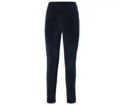 Cord-Leggings, blau