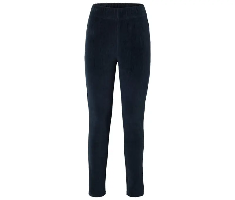 Cord-Leggings, blau