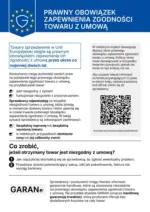 Legal guarantee notice PLN