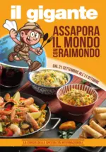 Il Gigante Assapora il mondo con Raimondo - al 11.10.2026