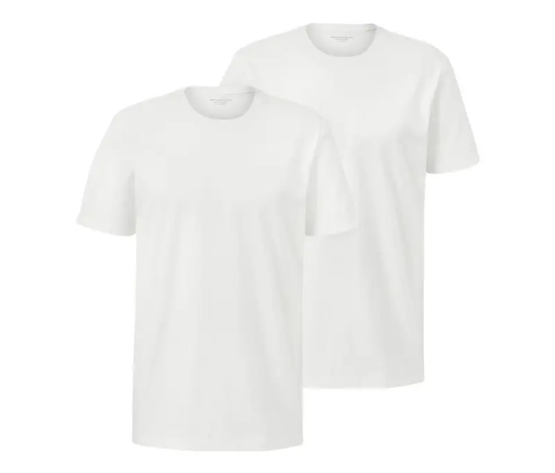 2 T-Shirts, wei&szlig;