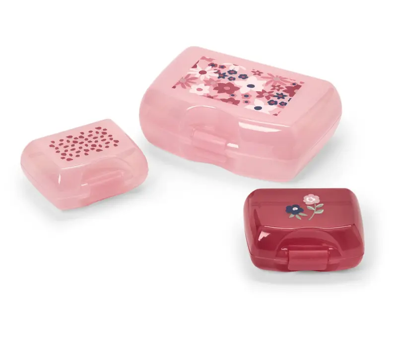 Brotdosen-Set, rosa