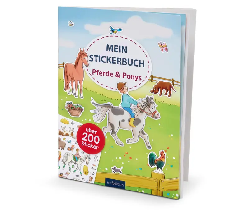 Mein Stickerbuch &raquo;Pferde und Ponys&laquo;