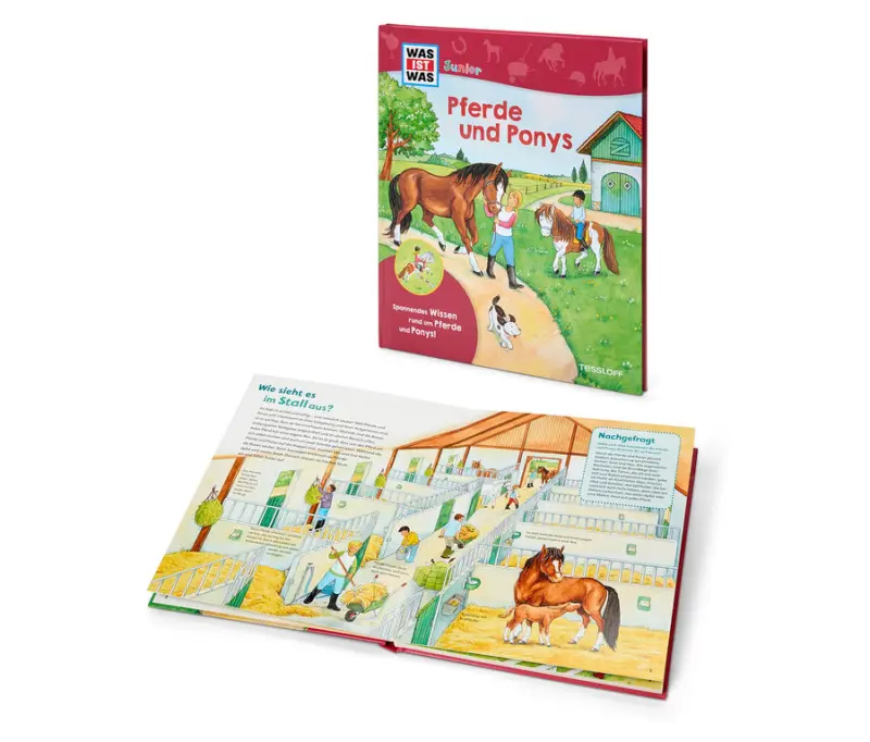 Buch: &raquo;WAS IST WAS Junior - Pferde und Ponys&laquo;