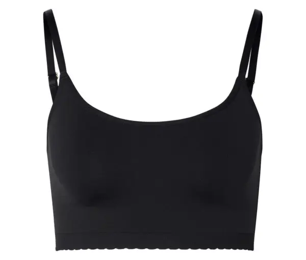 Seamless-Bustier mit Spitze