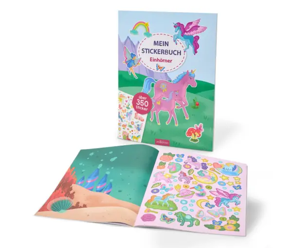 Mein Stickerbuch &raquo;Einh&ouml;rner&laquo;