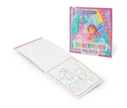 Zauberpapier-Malbuch &raquo;Einh&ouml;rner & Co&laquo;