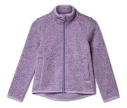 Kinder-Strickfleecejacke