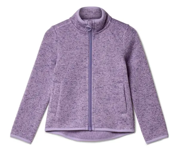 Kinder-Strickfleecejacke