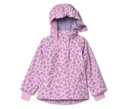 Kinder-Thermo-Regenjacke mit Fleecefutter, Leo
