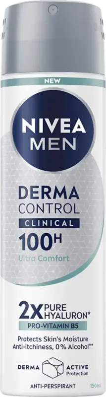 Deodorant deo spray Derma Control Clinical