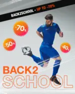 uhlsport BACK2SCHOOL : jusqu'&agrave; 70 % de r&eacute;duction ! - au 30.09.2026