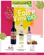 natur&eacute;O Foire Aux Vins BIO - au 11.10.2026