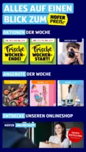 HOFER: Flugblatt