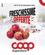 Coop Consorzio Nord Ovest Freschissime offerte - al 30.09.2026