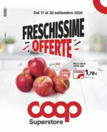 Coop Consorzio Nord Ovest Freschissime offerte - al 30.09.2026