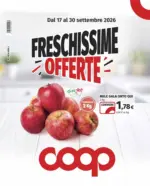 Coop Consorzio Nord Ovest Freschissime offerte - al 30.09.2026