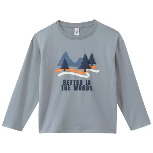 Jungen Langarmshirt