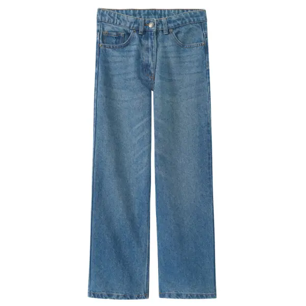 M&auml;dchen Wide-Leg-Jeans
