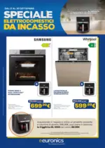 EURONICS ITALIA S.P.A. Elettrodomestici da incasso - al 30.09.2026