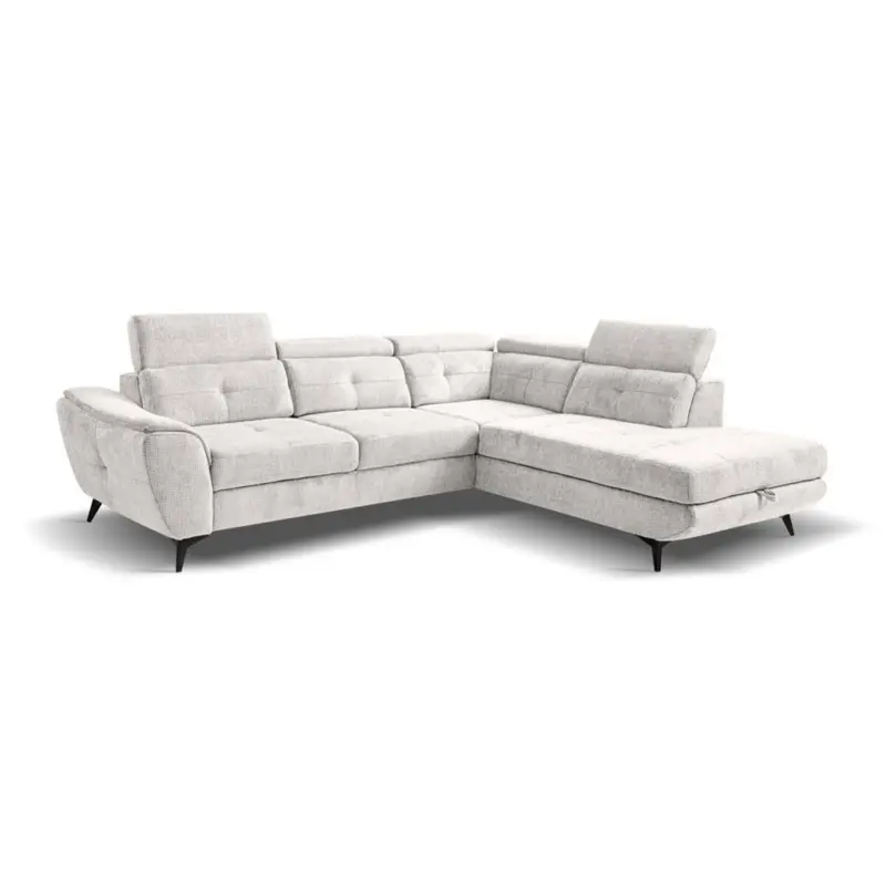 Ecksofa mit Bettfunktion und Bettkasten