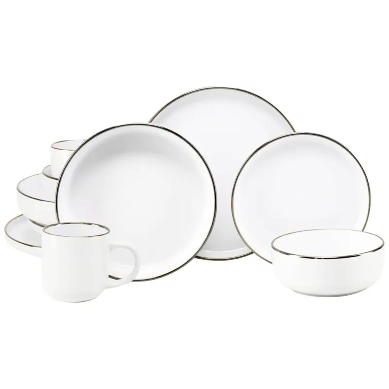 CreaTable Kombiservice Nordic Festive Weiss