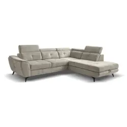 Ecksofa mit Bettfunktion und Bettkasten