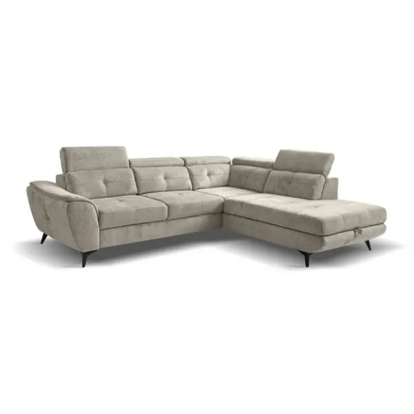 Ecksofa mit Bettfunktion und Bettkasten