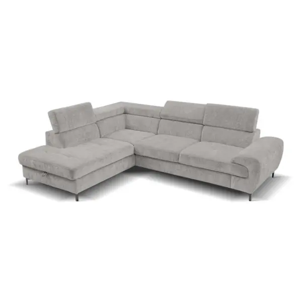 Ecksofa mit Bettfunktion und Bettkasten