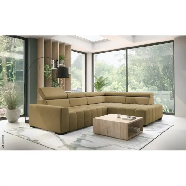 Ecksofa mit Bettfunktion