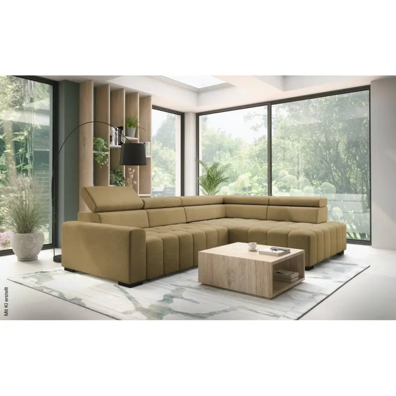 Ecksofa mit Bettfunktion