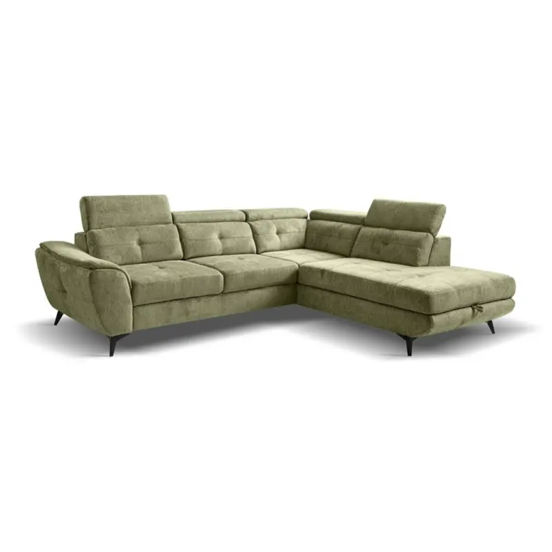Ecksofa mit Bettfunktion und Bettkasten