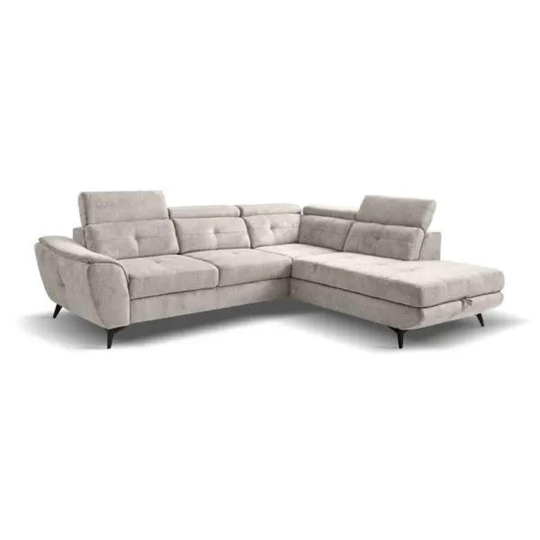 Ecksofa mit Bettfunktion und Bettkasten