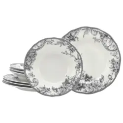 CreaTable Tafelservice Adelaide Grau