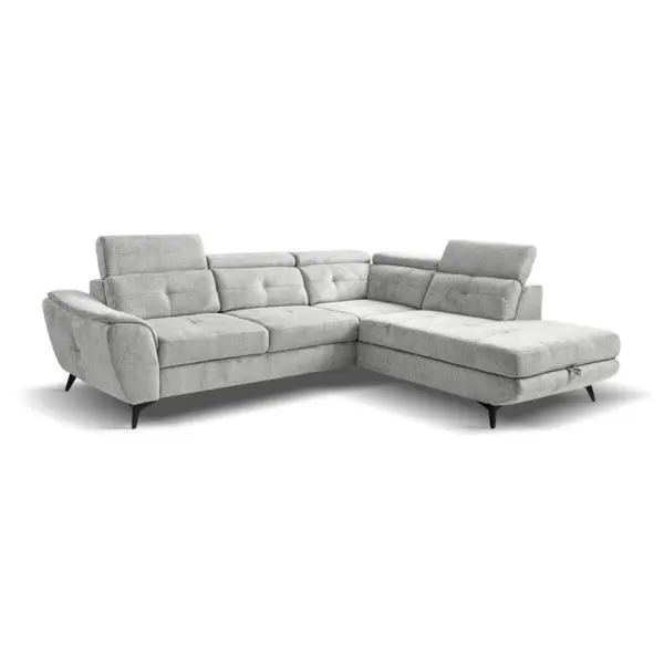 Ecksofa mit Bettfunktion und Bettkasten