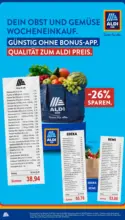 Aldi S&uuml;d: Wochenangebote