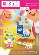 Irys Promo valide dal 17 al 30 settembre - al 30.09.2026