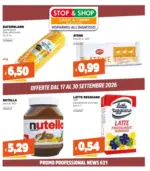 Stop e Shop OFFERTE DAL 17 AL 30 SETTEMBRE 2026 - al 30.09.2026