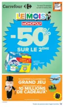 Kinder LE MOIS MONOPOLY PRODUITS LAITIERS - du 29.09.2026