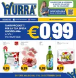 Hurr&agrave; Discount Tanti prodotti per la spesa quotidiana &euro;0,99 - al 30.09.2026