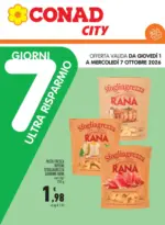 CONAD NORD OVEST 7 GIORNI ULTRA RISPARMIO CITY SARDEGNA - al 01.10.2026