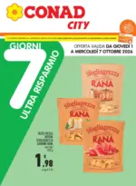 CONAD NORD OVEST 7 GIORNI ULTRA RISPARMIO CITY ELBA - al 01.10.2026