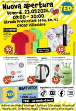 TEDi Commercio Srl Nueva apertura - al 24.09.2026