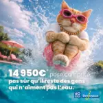 Desjoyaux Quand t'a eu chaud tout l'&eacute;t&eacute; et que tu d&eacute;couvres que tu aimes l'eau, L'offre Desjoyaux c'est de la bombe ! - au 30.09.2026