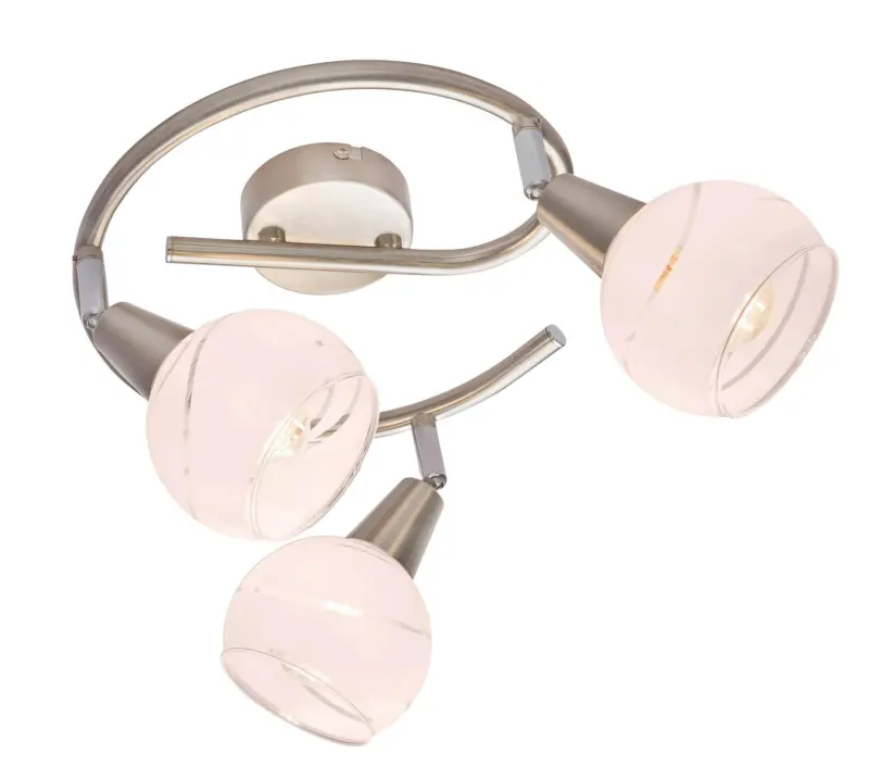 LED-Strahler Elliott in Nickelfarben max. 5 Watt