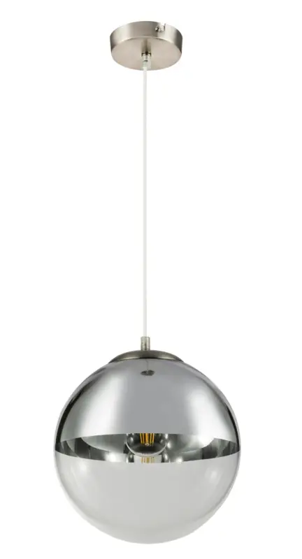 H&auml;ngeleuchte Varus in Chromfarben max. 40 Watt